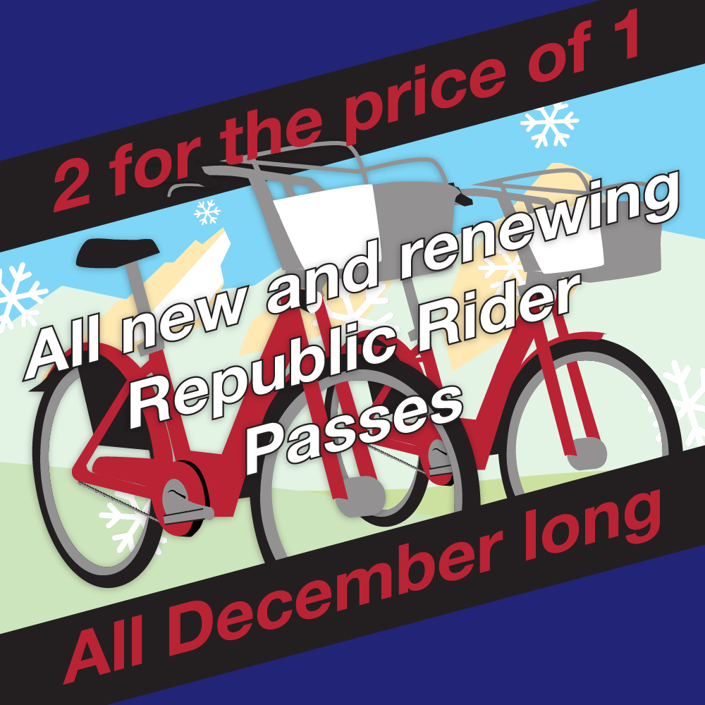 2 for 1 Republic Rider passes 2 for 1 Republic Rider Passes 12/16