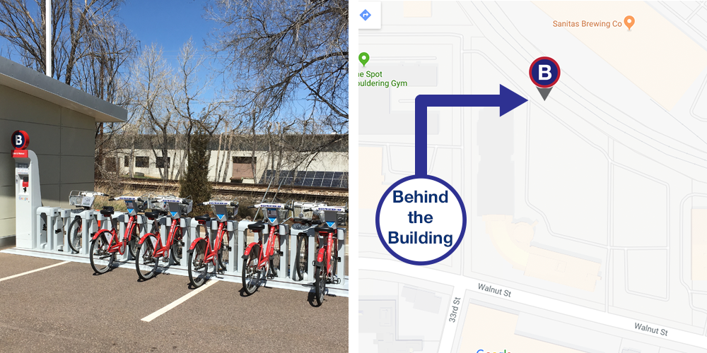 33rd & Walnut 33rd & Walnut B-cycle Station