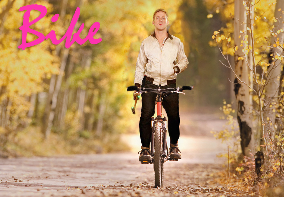 Gosling Biking Ryan Gosling's Biking